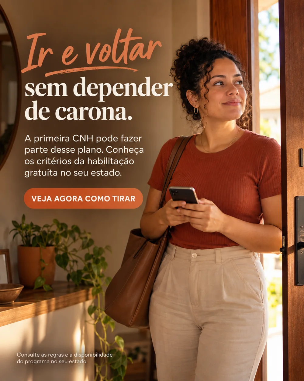 Quem depende de carona: imagem ilustrativa