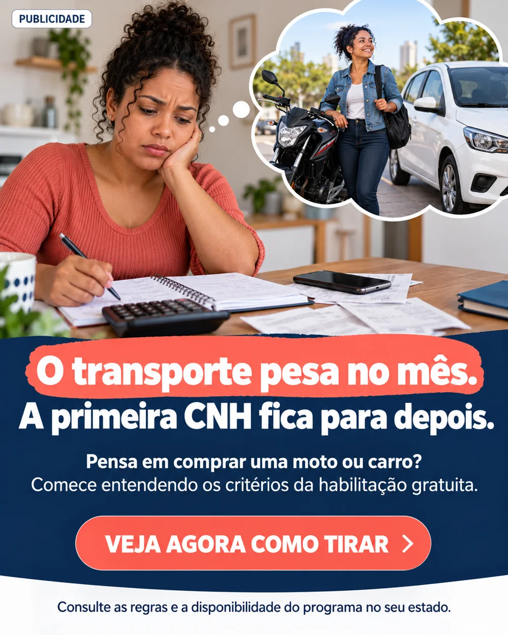 O orçamento e o próximo veículo: imagem ilustrativa