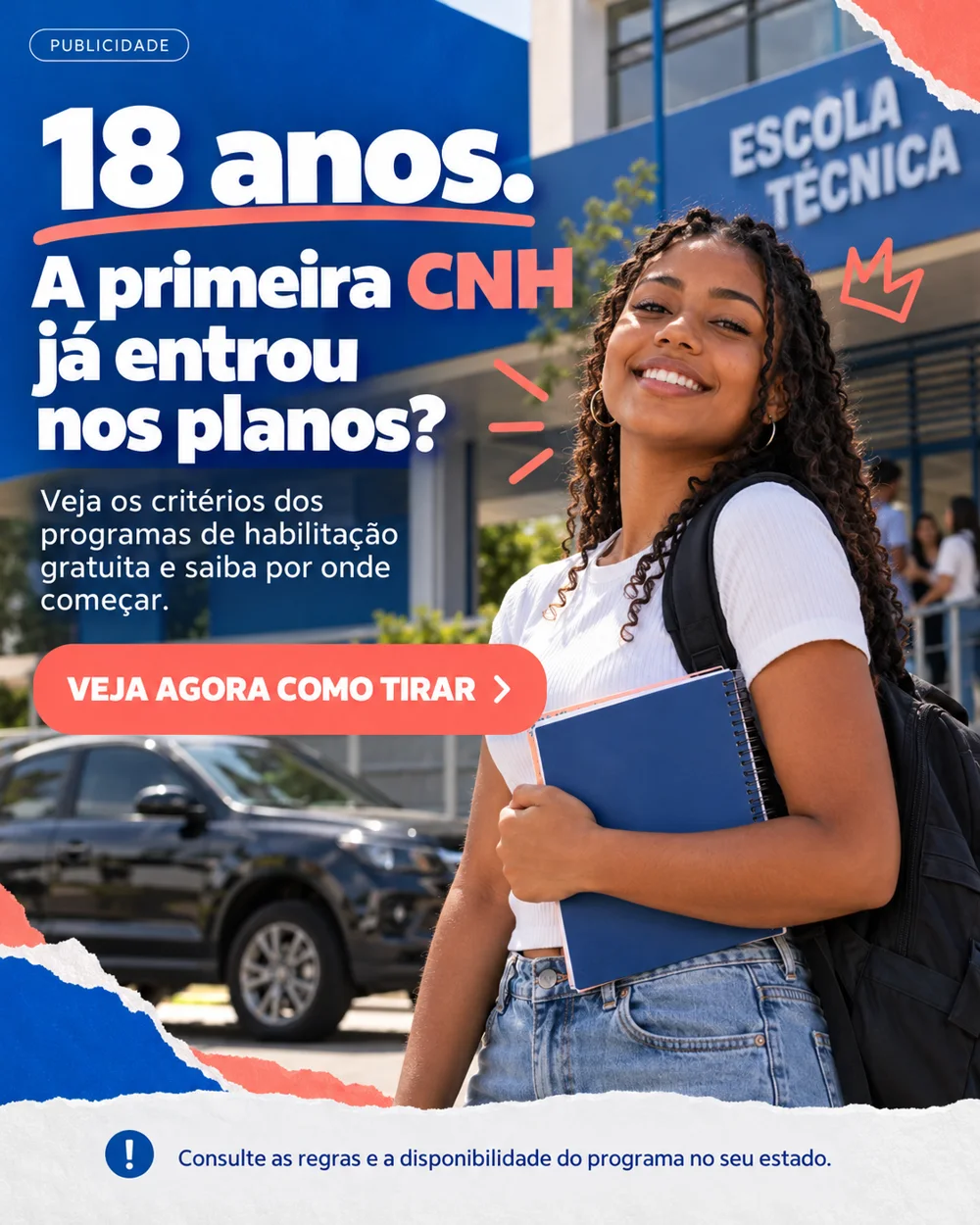 Novos planos aos 18: imagem ilustrativa