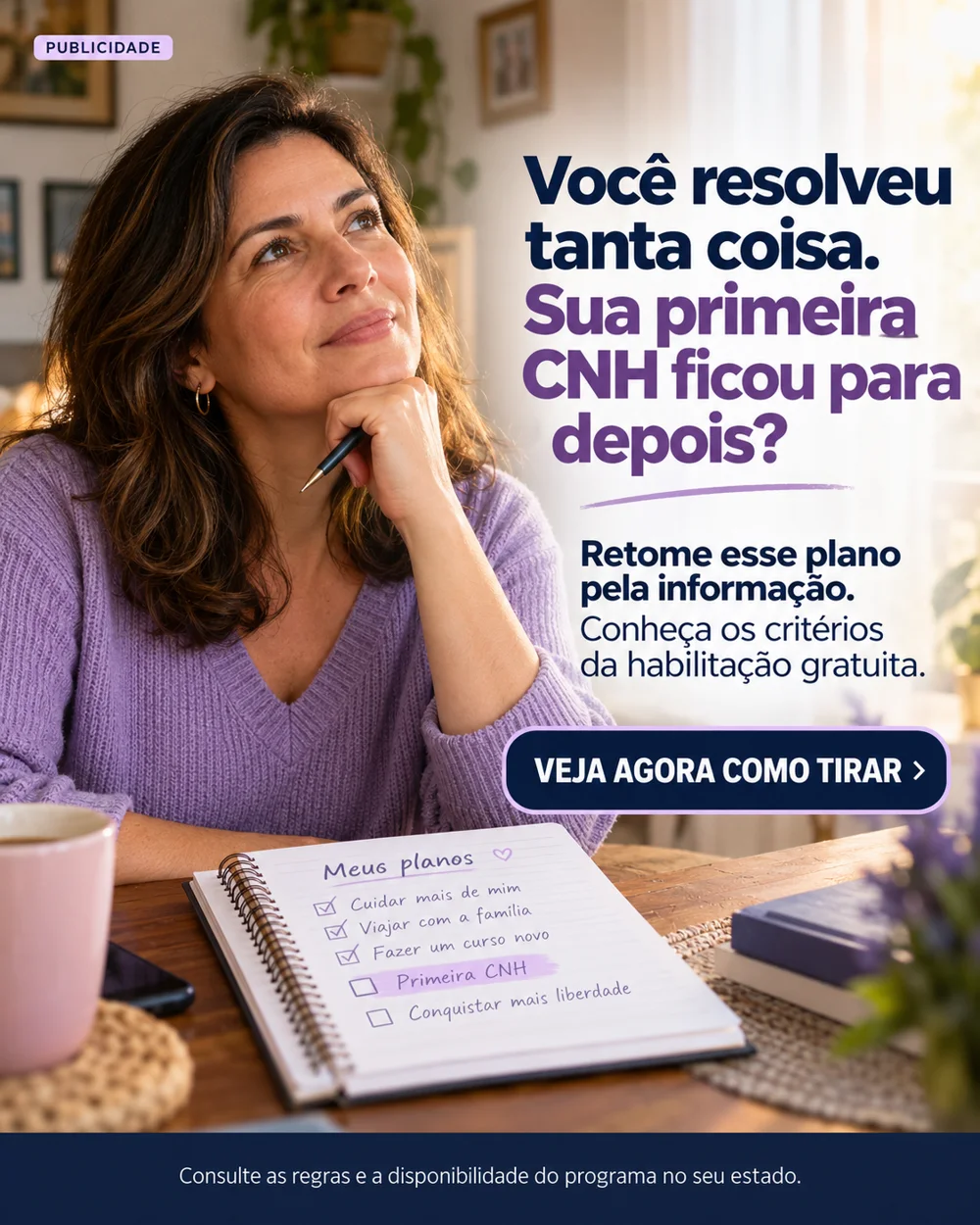 Voltar a olhar para si: imagem ilustrativa